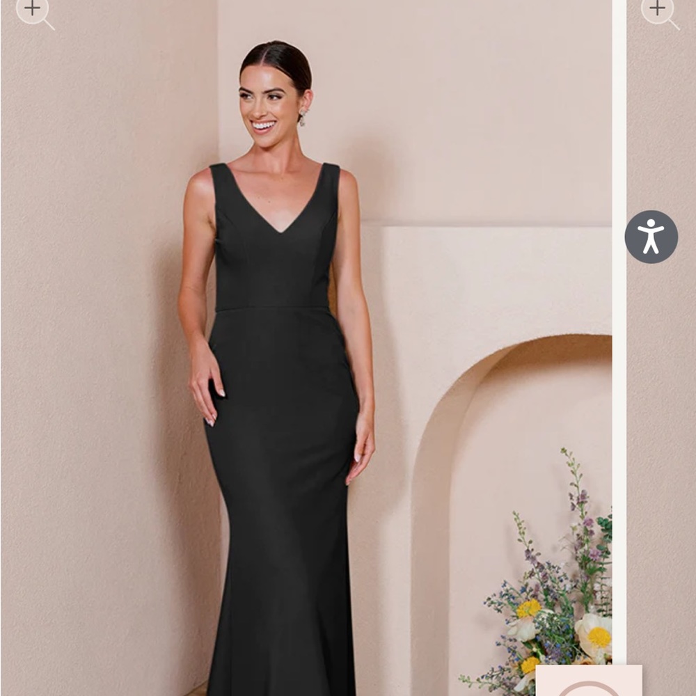 Size 4 Revelry Crepe Dakota Dress Bridesmaid Formal Attire